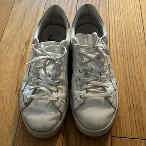 Golden Goose Pure-Star White Sneakers